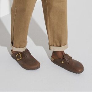 Birkenstock Men’s Boston Bold Gap Slip On’s size 13 NIB